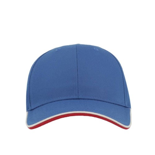 Бейсболка ZOOM PIPING SANDWICH, 6 клиньев, застежка на липучке