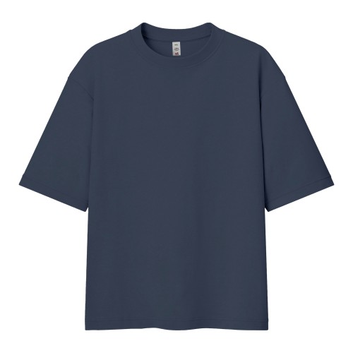 Футболка мужская оверсайз LIBRA, тёмно-синий, M/L, 100% хлопок, 220 г/м2