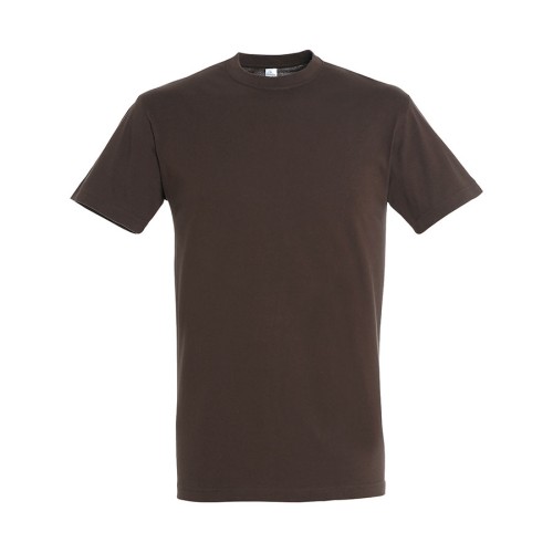 Футболка мужская REGENT, шоколадный_S, 100% х/б, 150 г/м2