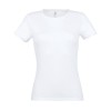 Футболка женская MISS, белый, S, 100% хлопок, 150 г/м2