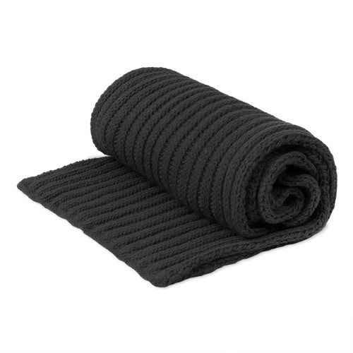 Шарф вязаный НАСВЯЗИ© шерсть/акрил