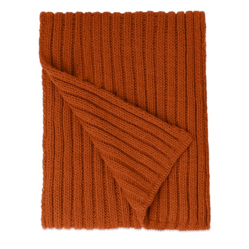 Шарф вязаный НАСВЯЗИ© шерсть/акрил