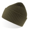Шапка OAK, оливковый, с отворотом, из пряжи Polylana®: 60% перераб.полиэстер, 40% акрил Шапка OAK, оливковый, с отворотом, из пряжи Polylana®: 60% перераб.полиэстер, 40% акрил