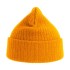 Шапка вязаная RIO с отворотом из материала rPET/рециклированного полиэстера