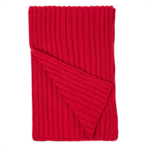 Шарф вязаный НАСВЯЗИ© шерсть/акрил