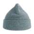 Шапка вязаная RIO с отворотом из материала rPET/рециклированного полиэстера