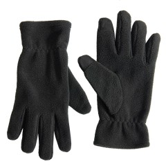 Перчатки флисовые сенсорные TRAIL, темно-серый, S/M, 100% полиэстер, 220 г/м2