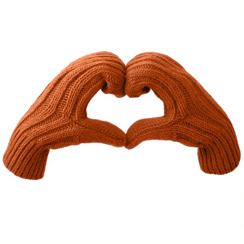 Варежки вязаные НАСВЯЗИ© шерсть/акрил