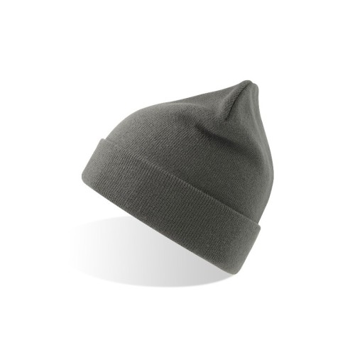 Шапка PIER-S, тёмно-серый, верх: 100% полиэстер, подкладка: 100% полиэстер