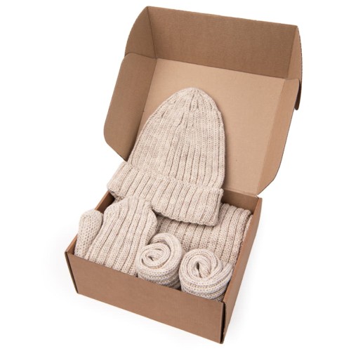 Шапка бини вязаная НАСВЯЗИ© шерсть/ акрил