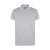 Рубашка-поло мужская SPECTRUM, к/р, св.-сер. меланж/бел, S, 100% хлопок, плотность 195 г/м2 Рубашка-поло мужская SPECTRUM, к/р, св.-сер. меланж/бел, S, 100% хлопок, плотность 195 г/м2