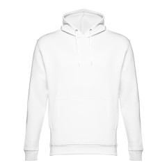 Толстовка мужская с капюшоном PHOENIX, белый, XS, 50% хлопок, 50 полиэстер, плотность 320 г/м2