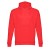 Толстовка мужская с капюшоном PHOENIX, красный, XS, 50% хлопок, 50 полиэстер, плотность 320 г/м2 Толстовка мужская с капюшоном PHOENIX, красный, XS, 50% хлопок, 50 полиэстер, плотность 320 г/м2