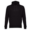 Толстовка мужская с капюшоном PHOENIX, черный, XS, 50% хлопок, 50 полиэстер, плотность 320 г/м2
