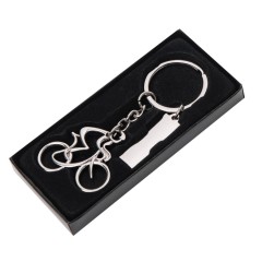 Брелок SILV CYCLIST; 4,0 x 4,0 x 0,4 см; металл