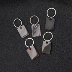 Брелок TONER TONED; 4 x 2,95 x 0,38 см; черный; металл/пластик