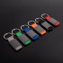 Брелок DARK JET; 2,8 x 6,2 x 0,6 см; зеленый, металл