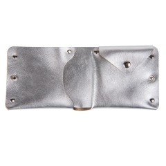 Портмоне кожаное LOFT SILVER