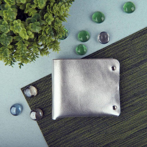 Портмоне кожаное LOFT SILVER