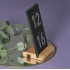 Подставка под телефон «Мини» 8 x 8 x 2 см, пазы 1 см. и 1,4 см, бук