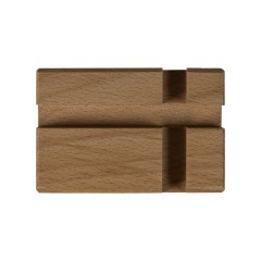 Подставка для телефона и планшета, 11х7,5х2 см, бук