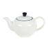 Чайник и чайная пара SEAWAVE в упаковке, 200мл и 500мл, фарфор