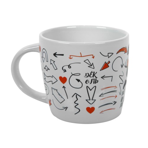 Кружка MILK , глянцевое покрытие