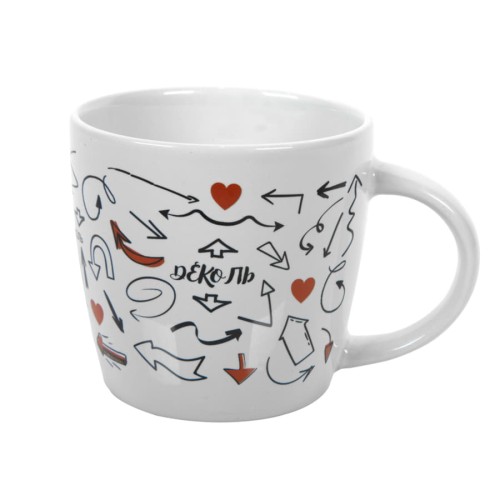 Кружка MILK , глянцевое покрытие