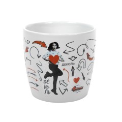 Кружка MILK , глянцевое покрытие