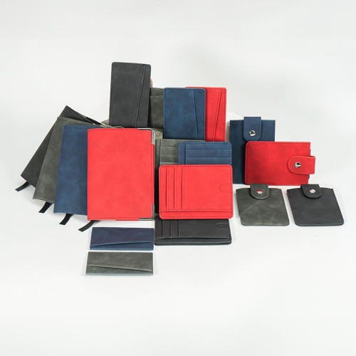 Чехол для автодокументов Luma, темно-серый/оранжевый