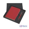 Набор подарочный Неаполь, покрытие soft touch, красный Набор подарочный Неаполь, покрытие soft touch, красный