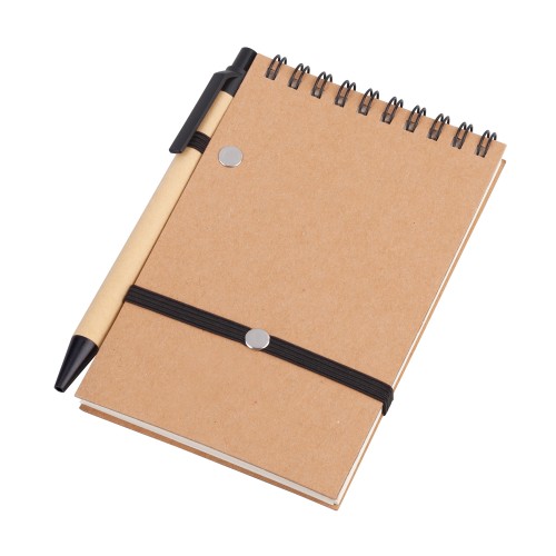 Блокнот с ручкой 