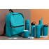 Термостакан Монтана 400 мл, покрытие soft touch, бирюзовый