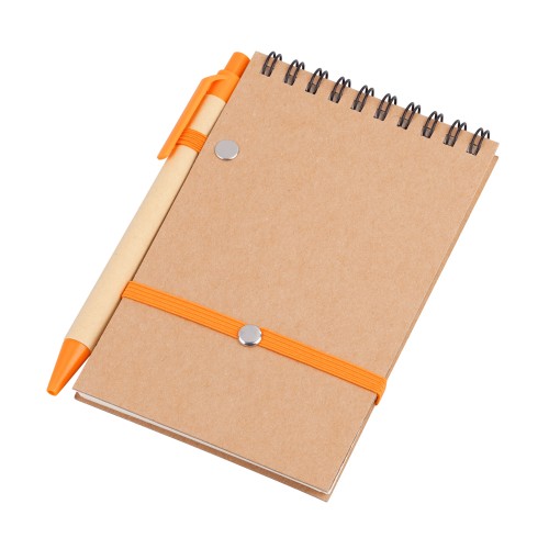 Блокнот с ручкой 