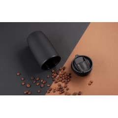 Термостакан Unicup 300 мл, покрытие soft touch, черный