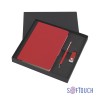 Набор подарочный Бари, покрытие soft touch, красный Набор подарочный Бари, покрытие soft touch, красный