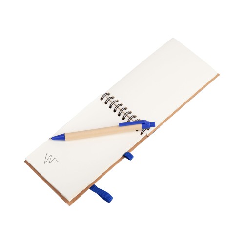 Блокнот с ручкой 