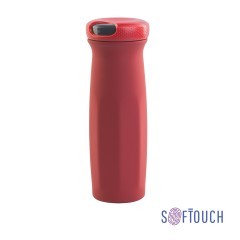Термостакан Аризона 630 мл, покрытие soft touch, красный
