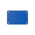 Шильд 4х6 см имитация кожи, синий