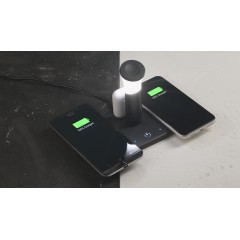 Настольная беспроводная (15W) зарядная станция 