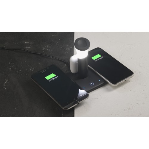 Настольная беспроводная (15W) зарядная станция 