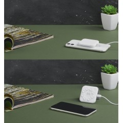 Настольное беспроводное зарядное устройство-подставка 