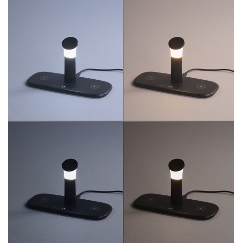 Настольная беспроводная (15W) зарядная станция 