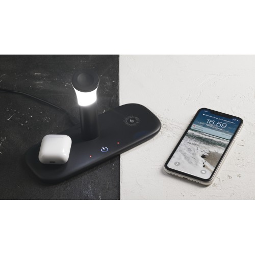 Настольная беспроводная (15W) зарядная станция 