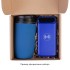 Беспроводное зарядное устройство Quantum, 10000 mAh с цифровым индикатором заряда, синий