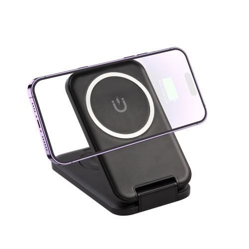 Складная беспроводная (15W) зарядная станция 