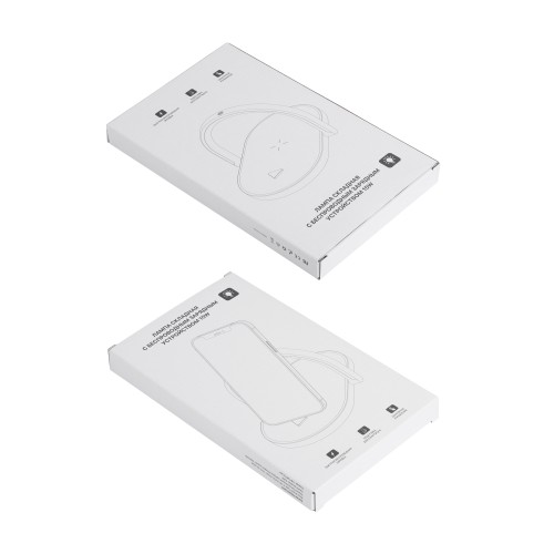 Лампа складная с беспроводным (15W) зарядным устройством 