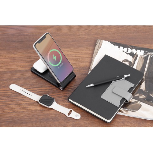 Складная беспроводная (15W) зарядная станция 