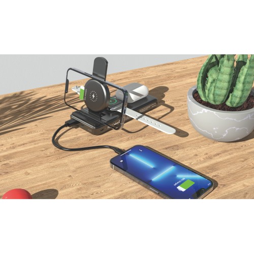 Беспроводная зарядная (20W/15W) станция-пауэрбэнк 