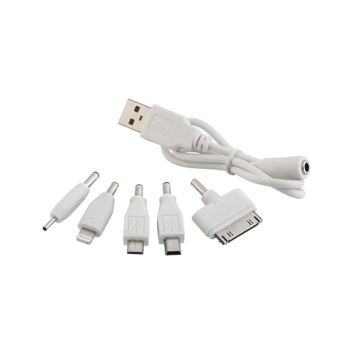 Набор ручка + флеш-карта 16Гб + зарядное устройство 4000 mAh в футляре покрытие soft touch, голубой